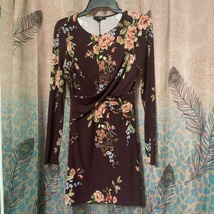 Long Sleeve Floral Dress